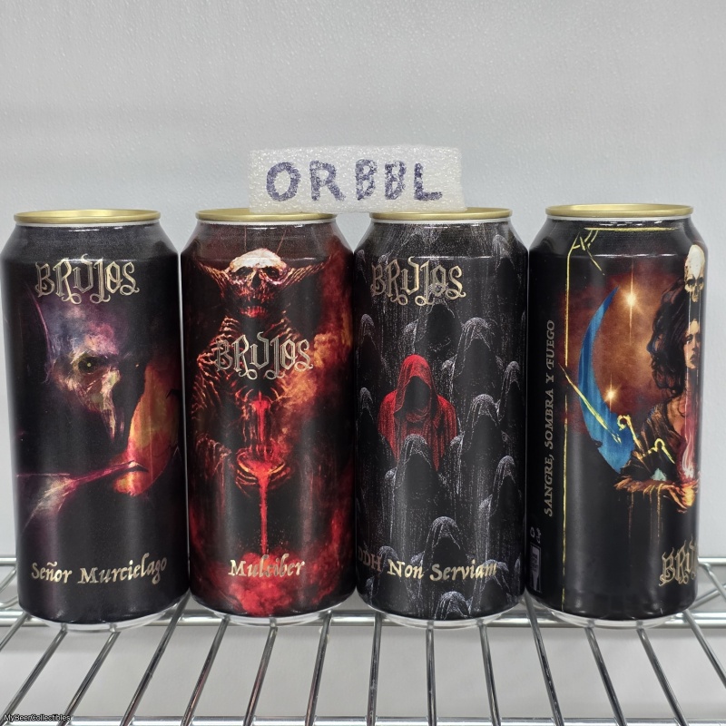Brujos April Hazy 4-Pack, 4.5-4.6 UT Sombra Y Fuego, DDH Non Serviam, Mulciber, Senor Mercielago