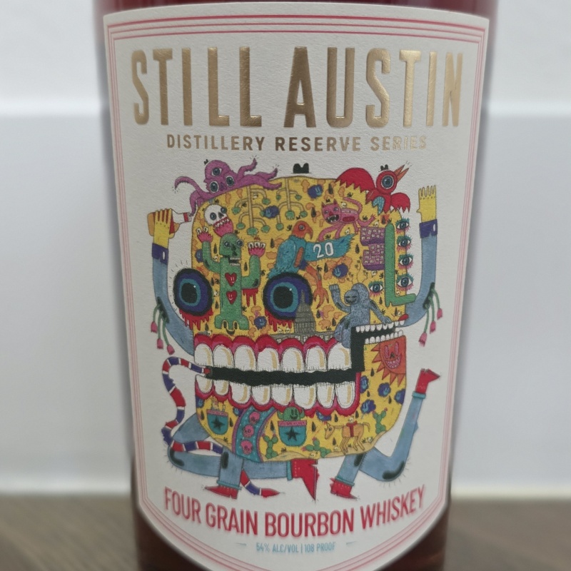 Still Austin Distillery Reserve Series Four Grain Bourbon Whiskey