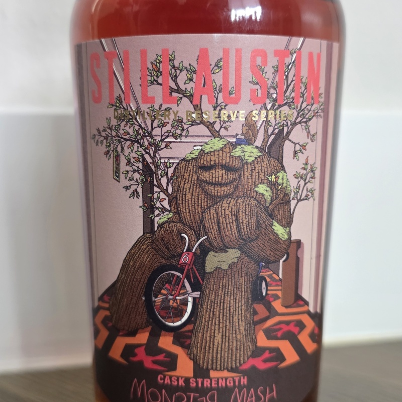 2oz Sample - Still Austin Distillery Reserve Series Cask Strength Moster Mash