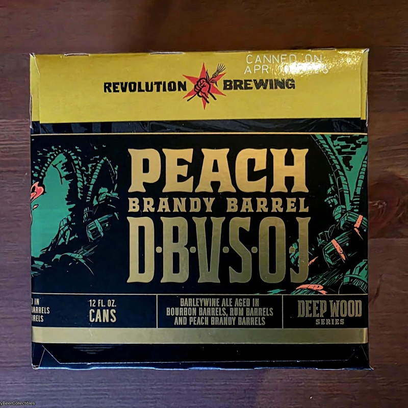 Revolution Brewing Peach Brandy Barrel D.B.V.S.O.J. *4-pack*