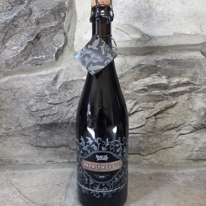 Sam Samuel Adams Brewlywed Ale bottle 2012 Ultra Rare!