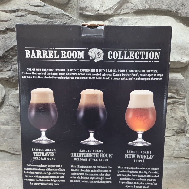 Sam Samuel Adams Barrel Room Collection 2013 Rare, Discontinued- Tetravis, Thirteenth Hour, New World