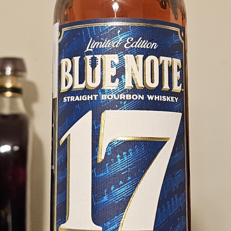 Blue Note 17 year straight bourbon whiskey