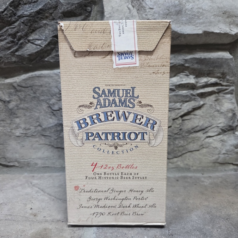 Sam Samuel Adams Brewer Patriot Collection 2006 Limited Edition 4 pack Discontinued Rare!