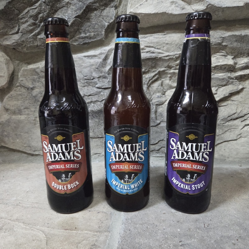 Sam Samuel Adams Imperial Series 3 bottle Collection Discontinued Rare!