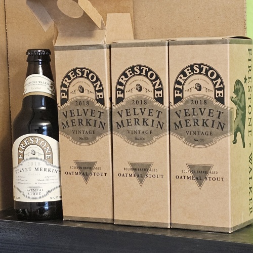 2018 Firestone Walker Velvet Merkin, 355ml, 8.5% ABV Paso Robles, CA.