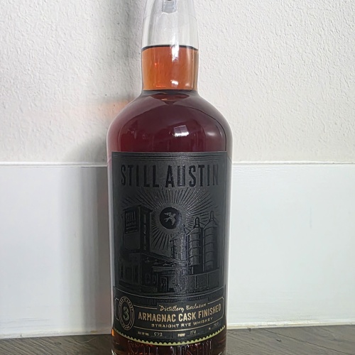 Still Austin Distillery Armagnac Cask Finished Straight Rye