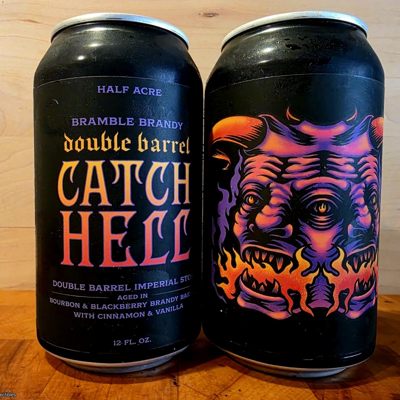 Half Acre Bramble Brandy Double Barrel Catch Hell *2-pack*