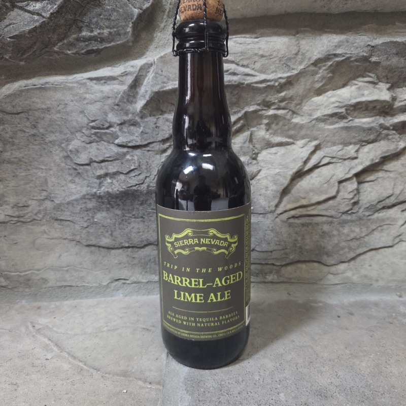 Sierra Nevada Trip In The Woods Barrel Aged Lime Ale 2015 Rare Discontinued!