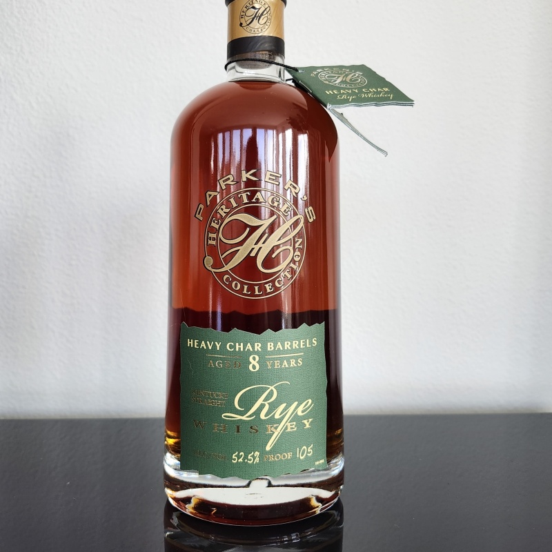 2019 Parker's Heritage Collection #13 PHC 8-Years Aged Heavy Char Barrels Rye Whiskey (Parker)