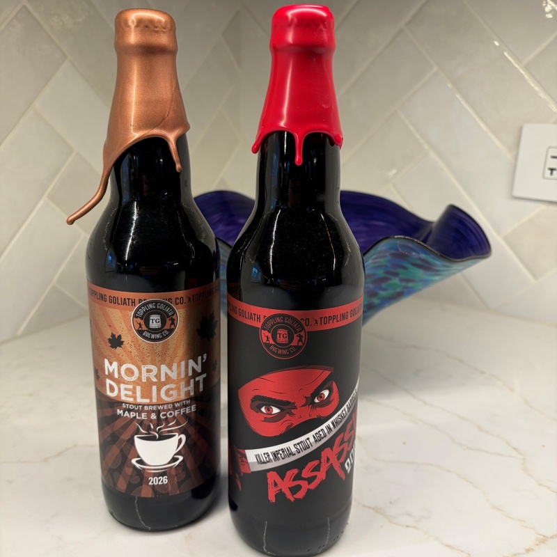 2026 Toppling Goliath Assassin and 2026 Morning Delight