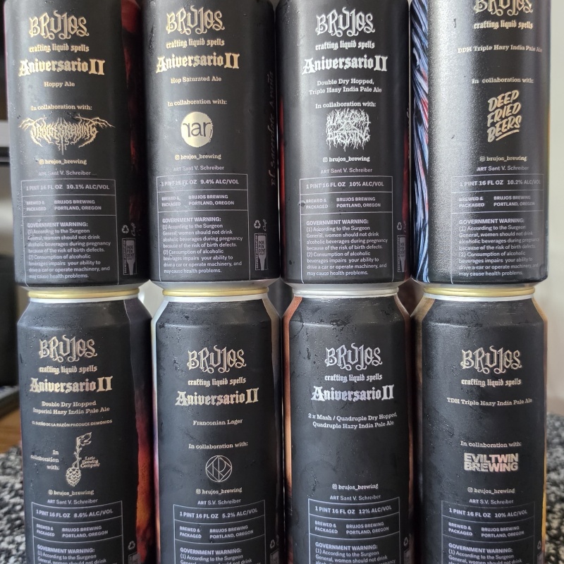 Brujos, Troon, rar, anniversary beers, collabs