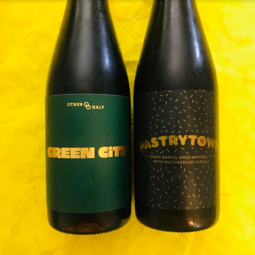 Other Half 2 Best Non-Adjunct BA stouts 2019 VIP only George Dickel Green City & Pastrytown