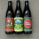 3 BOTTLES: 1 BOTTLE OF PLINY THE ELDER 1 BOTTLE OF BLIND PIG & 1 BOTTLE OF DOCTA-RON NEW ZEALAND HOPS