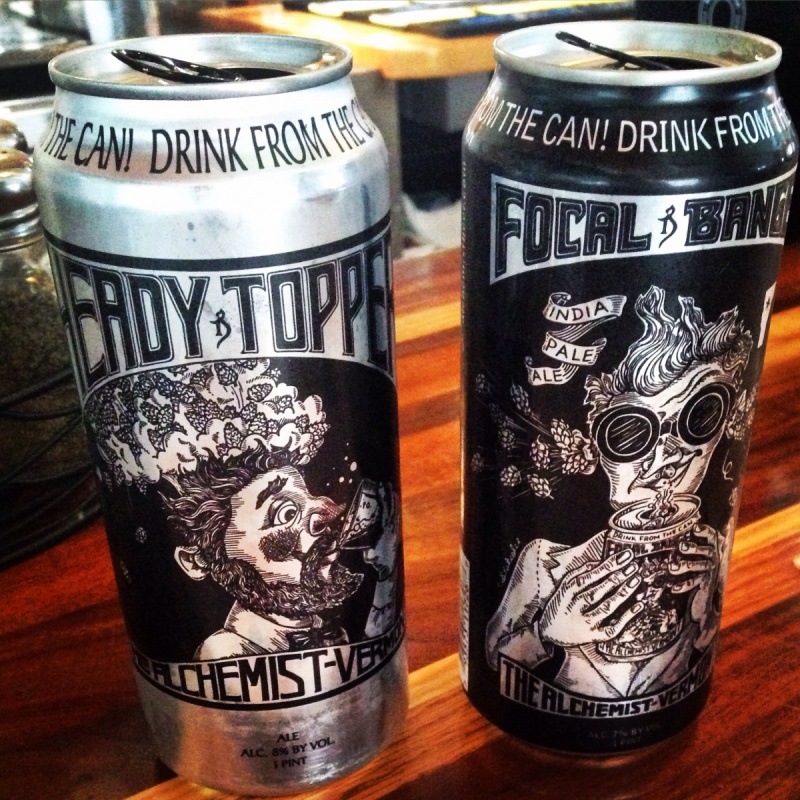 Alchemist 6 cans of Heady Topper and 6 cans of Focal Banger. Brewed fresh and cold on 2/6/25.