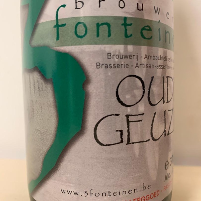 1 bottle (375ml) of  3 Fonteinen -  3F Oude Geuze 2012 - Vintage bottle !