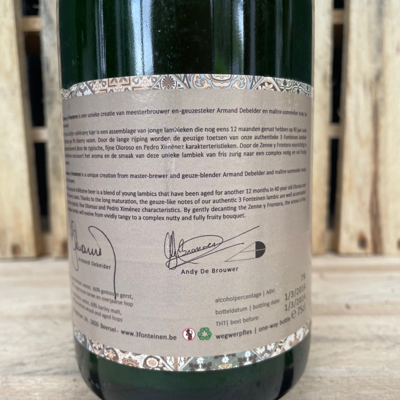 3 Fonteinen Zenne y Frontera B1 (2014)
