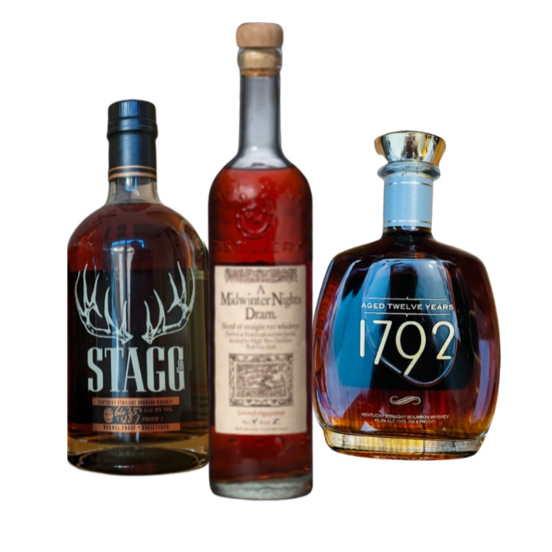3 Pack - Stagg Jr. Batch 15 + Midwinter Night's Dram Act 9 Scene 5 + 1792 12 year