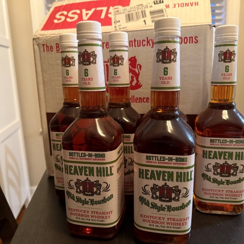 Heaven Hill 6-Year Bottled-in-Bond (Discontinued in 2018) 6x Bottles