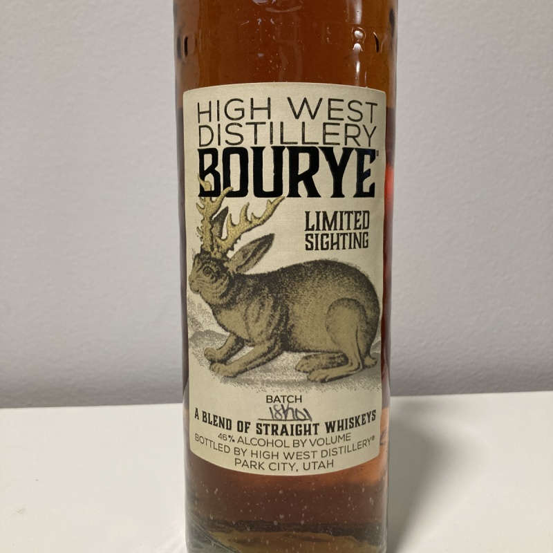 2018 High West Bourye