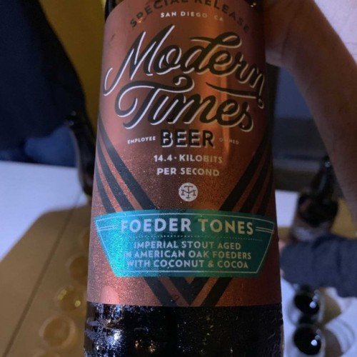 Modern Times Beer Foeder Tones W/ Coconut & Cocoa