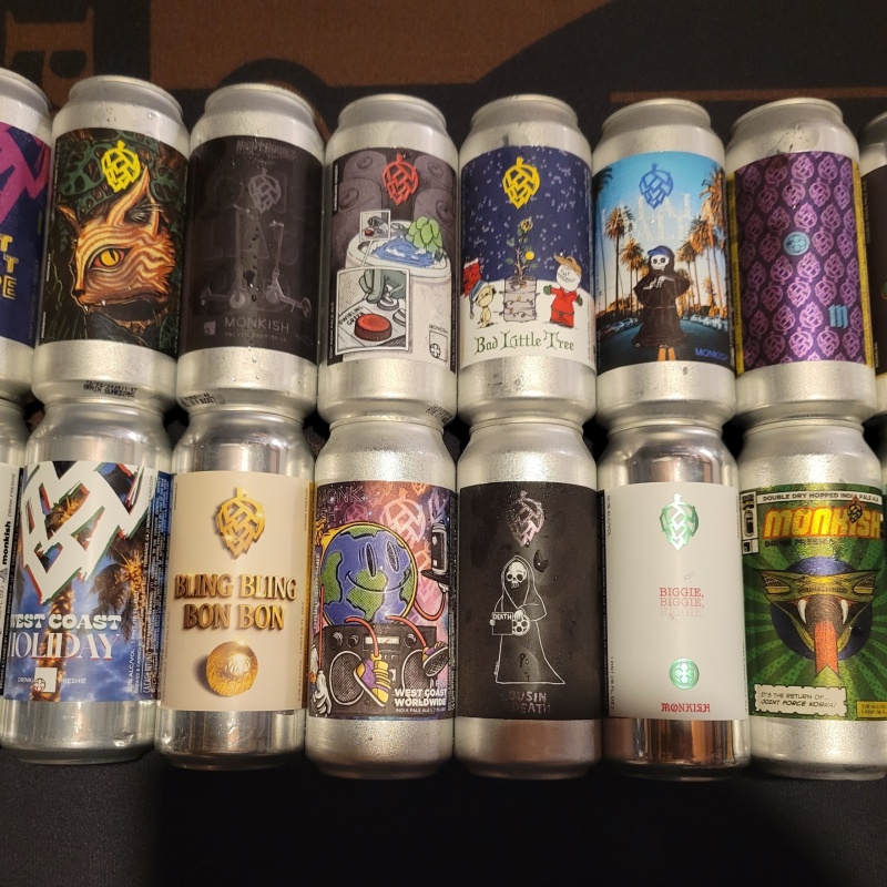 Monkish 16 cans
