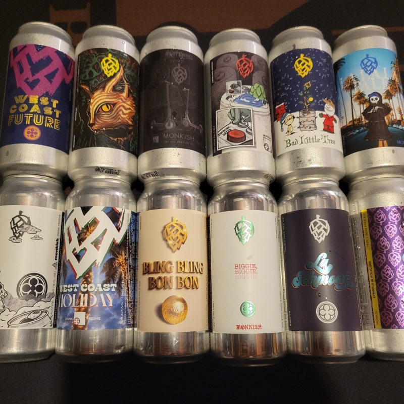 Monkish 12 cans