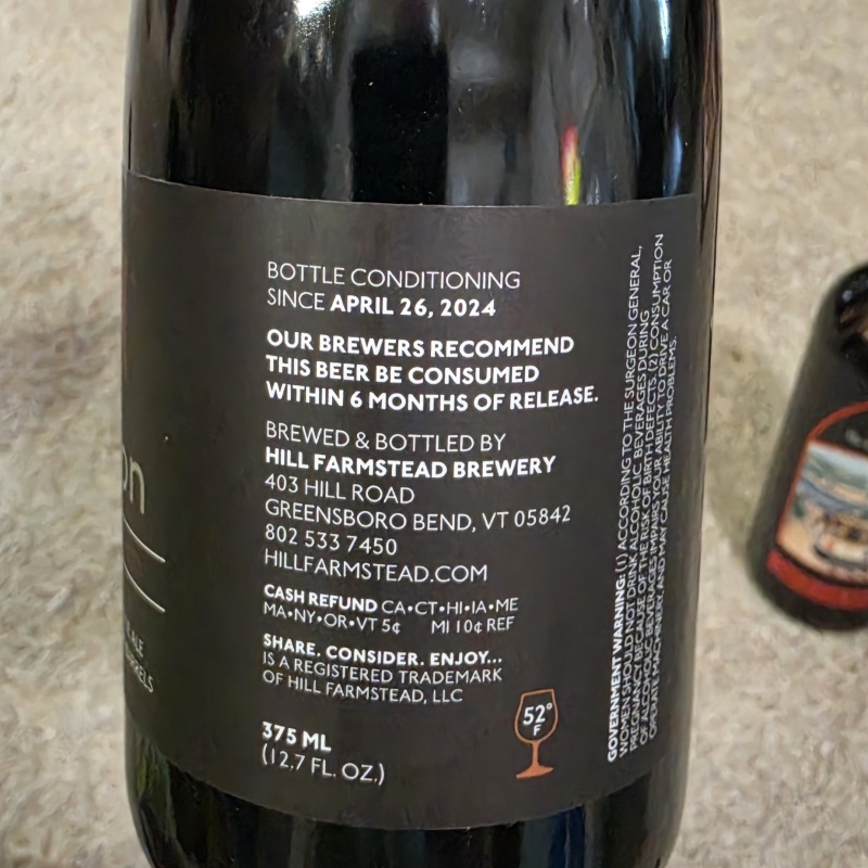 Hill Farmstead Double Barrel Damon w Vanilla + Double Barrel Aaron 2026 2x bottles total