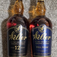 Weller Full Proof and Weller 12 year 750ml