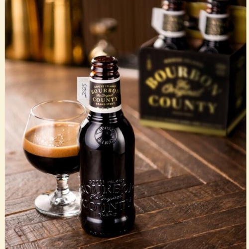 GOOSE ISLAND Bourbon County Brand Stout (2025)...4-PACK..10OZ BOTTLES