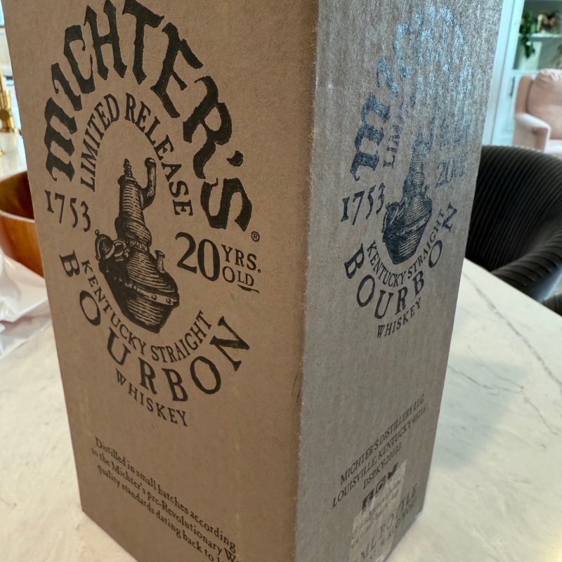 Michter's Limited Release 20 Year Bourbon 2025