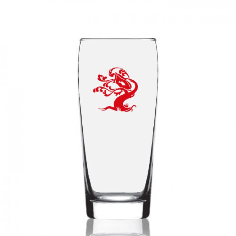 Tree House Red Willi Pint Glass New