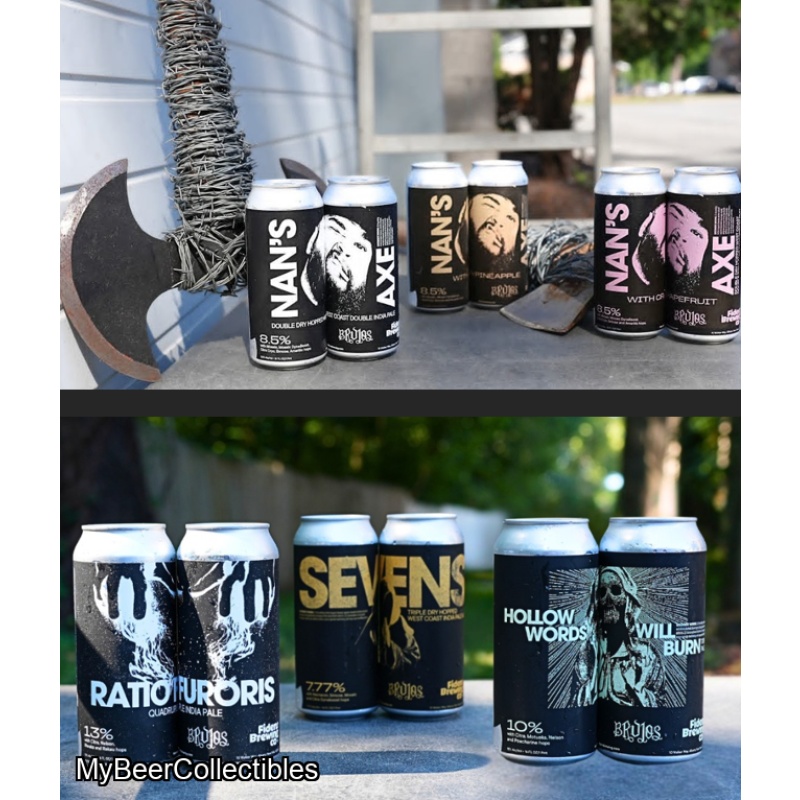 * FIDENS x BRUJOS * - Mixed 6pack - Free Shipping!