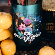 BURIALSeasoned Skillet 2026 Bourbon Barrel-Aged Imperial Stout with Burial Skillet Coffee Beans