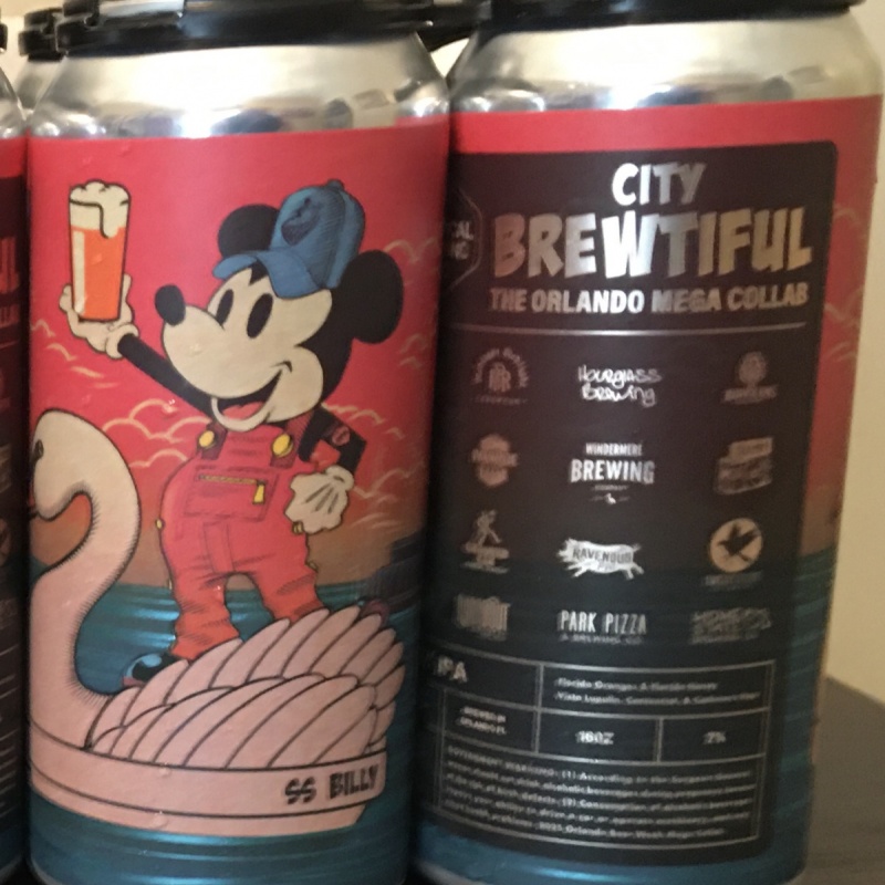 Tactical Brewing City Brewtiful Hazy IPA, (4-PACK) not Angry Chair,Three Floyd’s, Treehouse, Trillium