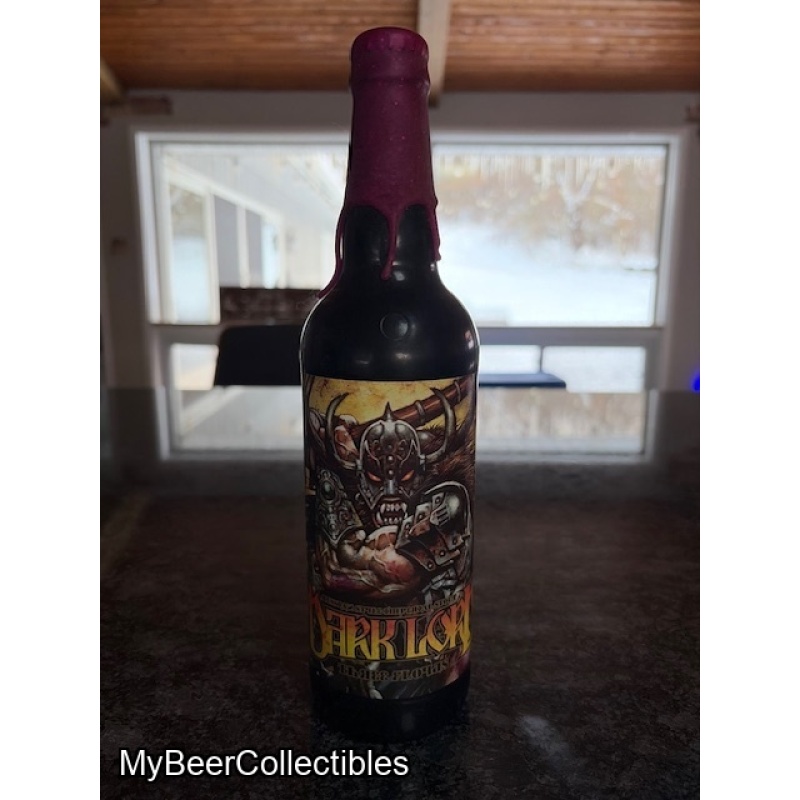 2019 Three Floyds - Dark Matter Unicorn Blood - Dark Lord - 3 Floyds - Magenta with Glitter