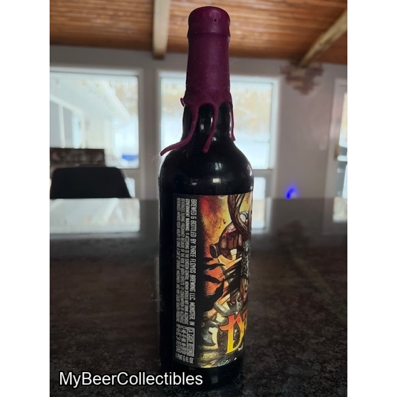 2019 Three Floyds - Dark Matter Unicorn Blood - Dark Lord - 3 Floyds - Magenta with Glitter
