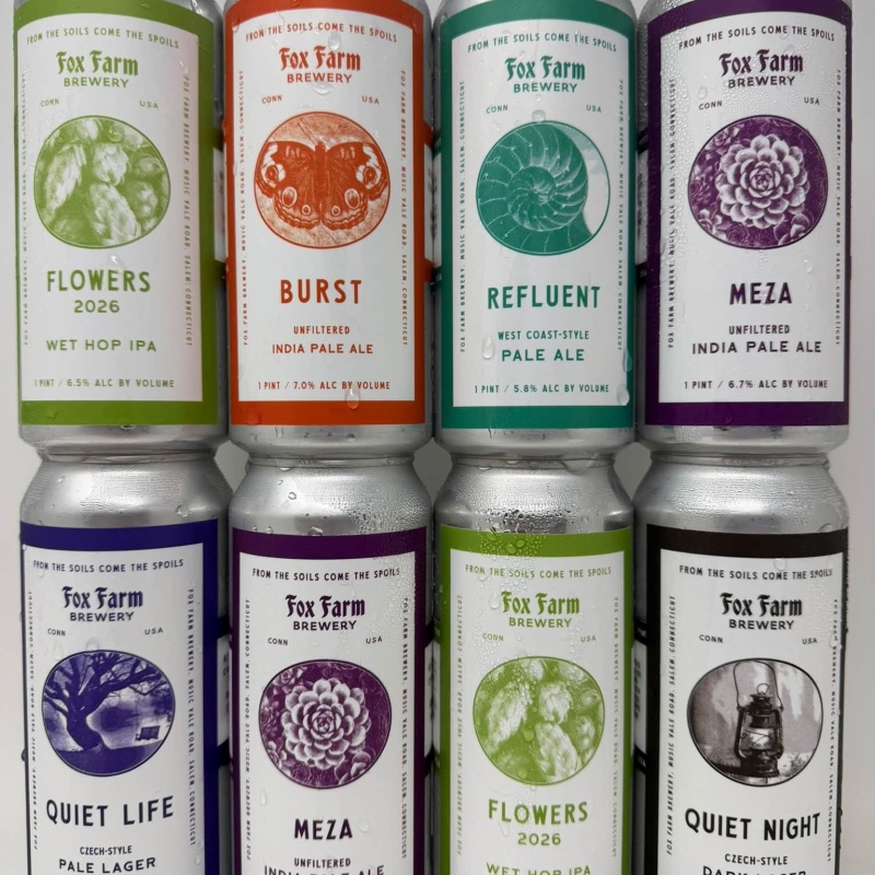 Fox Farm Brewery - Monthly Mix 8-Pack - Burst Gather Rays Quiet Life Night Fire Cabin Camp & More