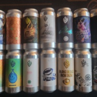 Monkish 14 cans - Water Balloon Fighters, Glitter Sunday, Biggie, Bling Bon, Swirling Green, West Coast Illusion