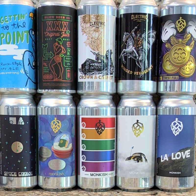 Socal Mixed 10 Pack (Monkish / Green Cheek / North Park)