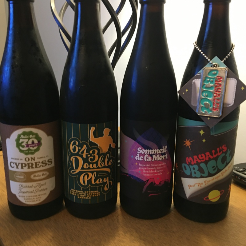 Cigar City Brewing On Cypress, 6-4-3-Double play,Sommeil De La Mort,Mayalls object