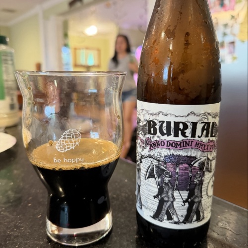 BURIAL ANNO DOMINI MMXXV,BURIALSeasoned Skillet 2026 Bourbon Barrel-Aged Imperial Stout with Burial Skillet Coffee Beans