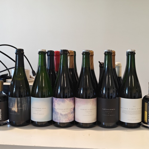 Sale of 750s and 375s wild ale