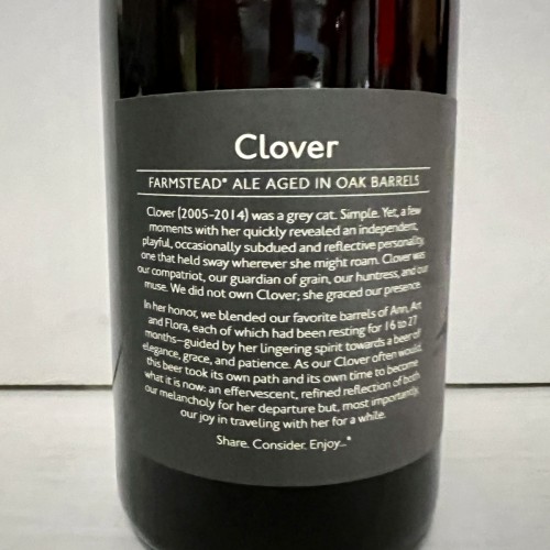 Clover // 750ml Format 3/24 release