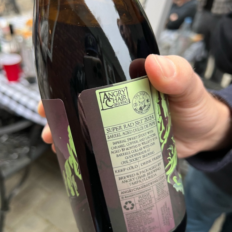 Barrel Aged Dulce De Pepe Angry Chair Brewing