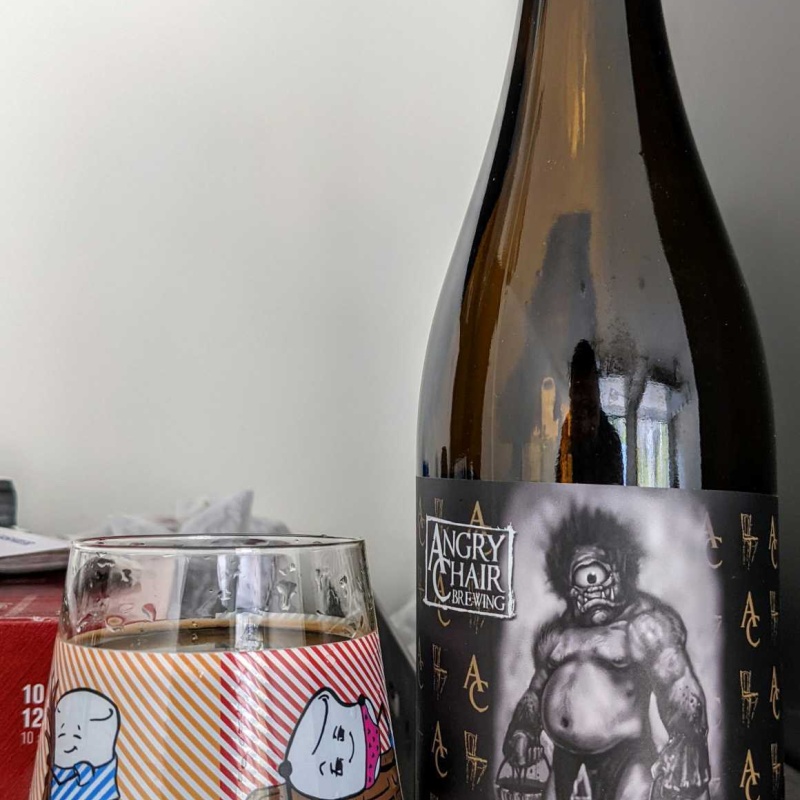 Barrel Aged Peanut Butter Double Stuffed Fudge Bucket (2022) Angry Chair Brewing