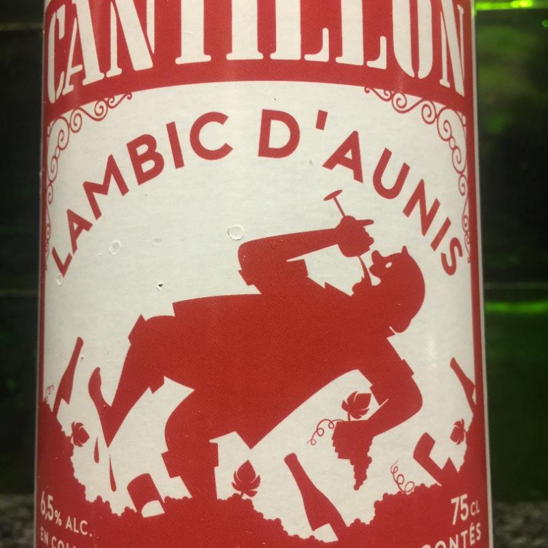 1 bottle (75cl) of  CANTILLON Lambic d'Aunis 2019