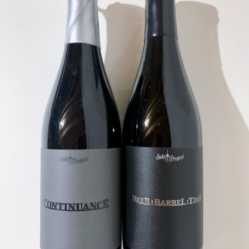 Side Project BEER : BARREL : TIME 2024 with CONTINUANCE Blend 6 set of 2 BBT Barrel Aged Stout