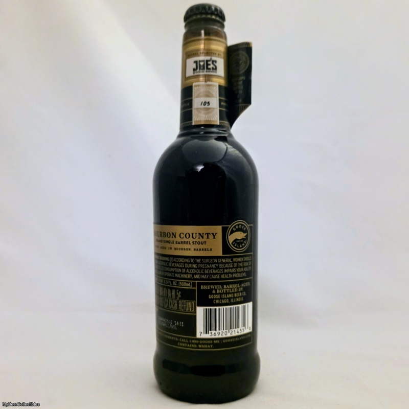 Goose Island - Bourbon County Brand Stout - Single Barrel Pick - Joe's Beverage Warehouse