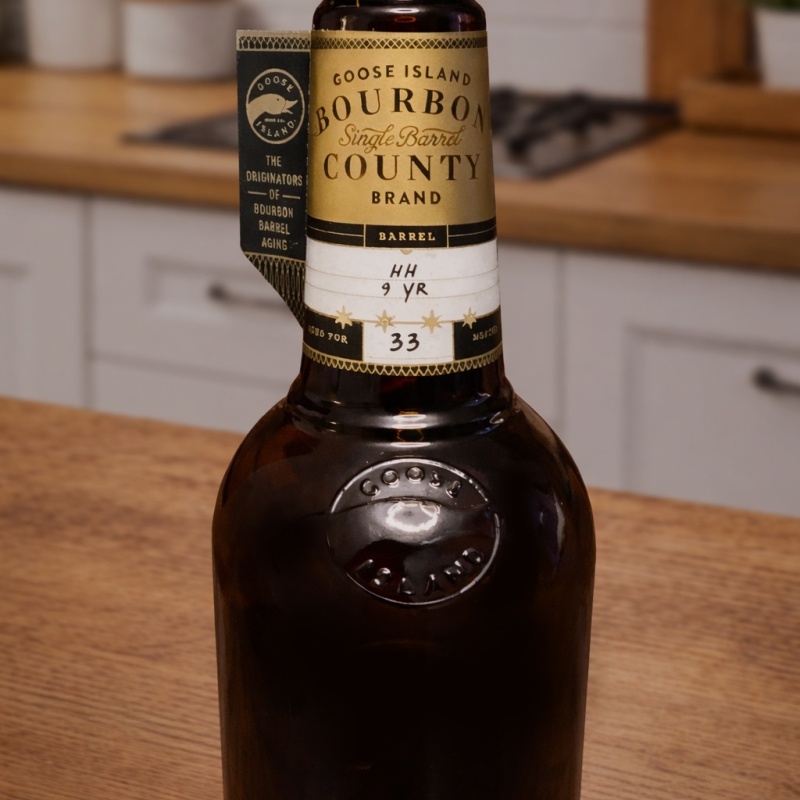 Bourbon County Brand Single Barrel Stout The Open Door barrel pick aged in 9-year Heaven Hill Barrel for 33 months BCBS